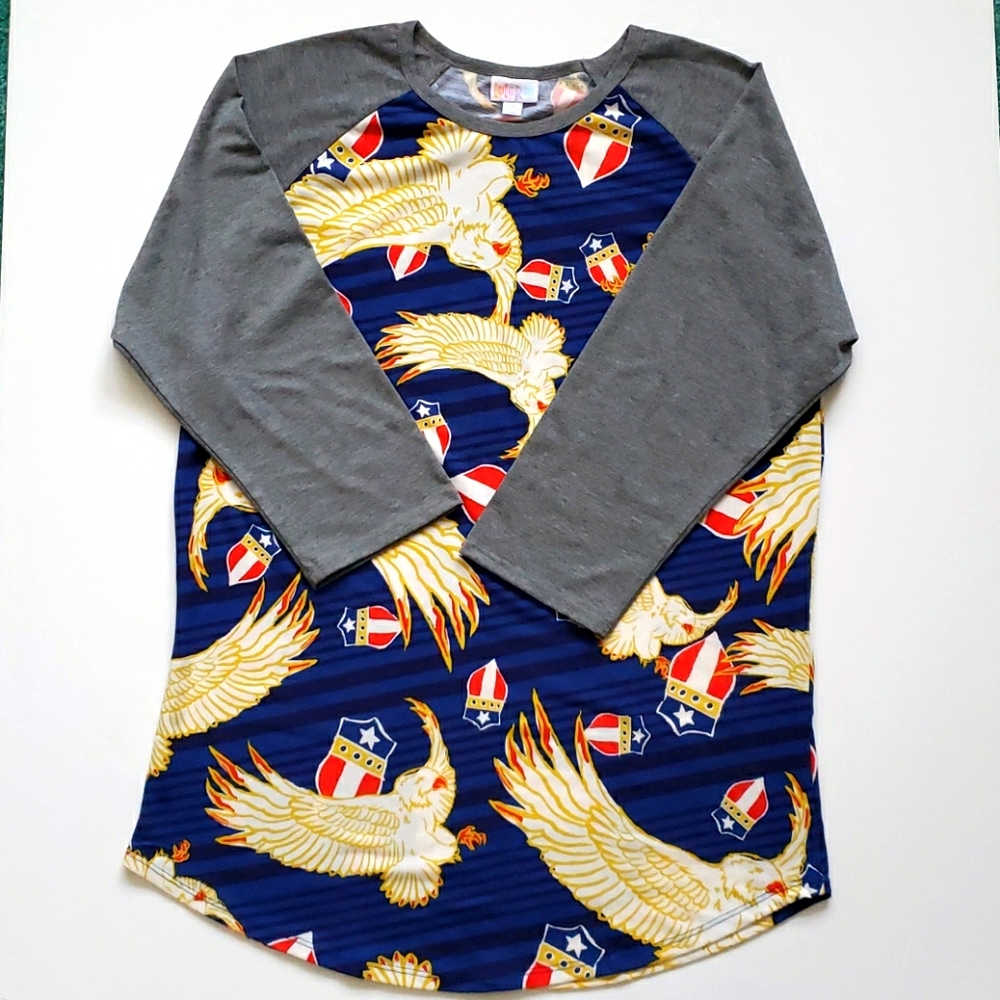 NWOT LULAROE EAGLE RANDY TEE SHIRT